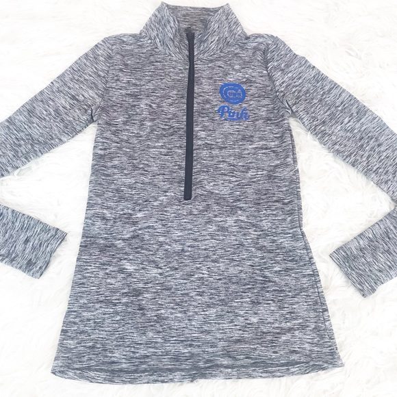 Victoria’s Secret Pink MLB Cubs Ultimate Half Zip - Picture 1 of 4